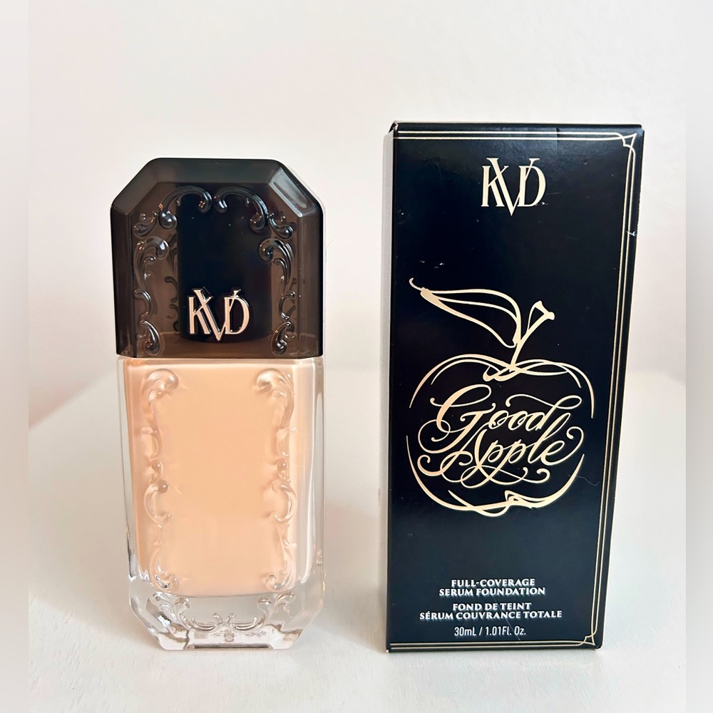 KVD Good Apple Full- Coverage Serum Foundation Color Light 010 30ml/ 1.01 oz